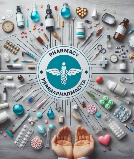 Distribuidores de farmacia y parafarmacia gestionando productos de salud y bienestar
